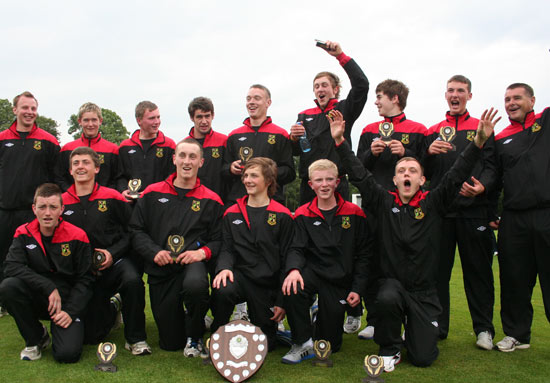 North West Under 15s - Winners of the 2012 Interprovincial Series (© www.cricketeurope.com)
