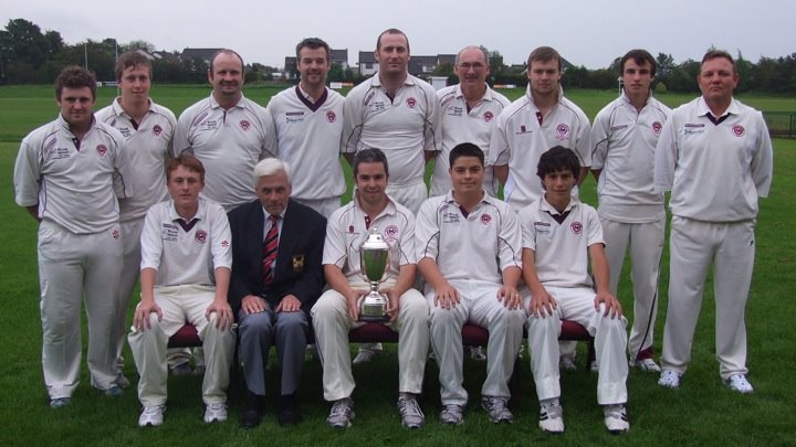 Templepatrick CC - Joint Winners of Ulster Bank League Section 2 2011